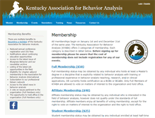 Tablet Screenshot of kentuckyaba.org